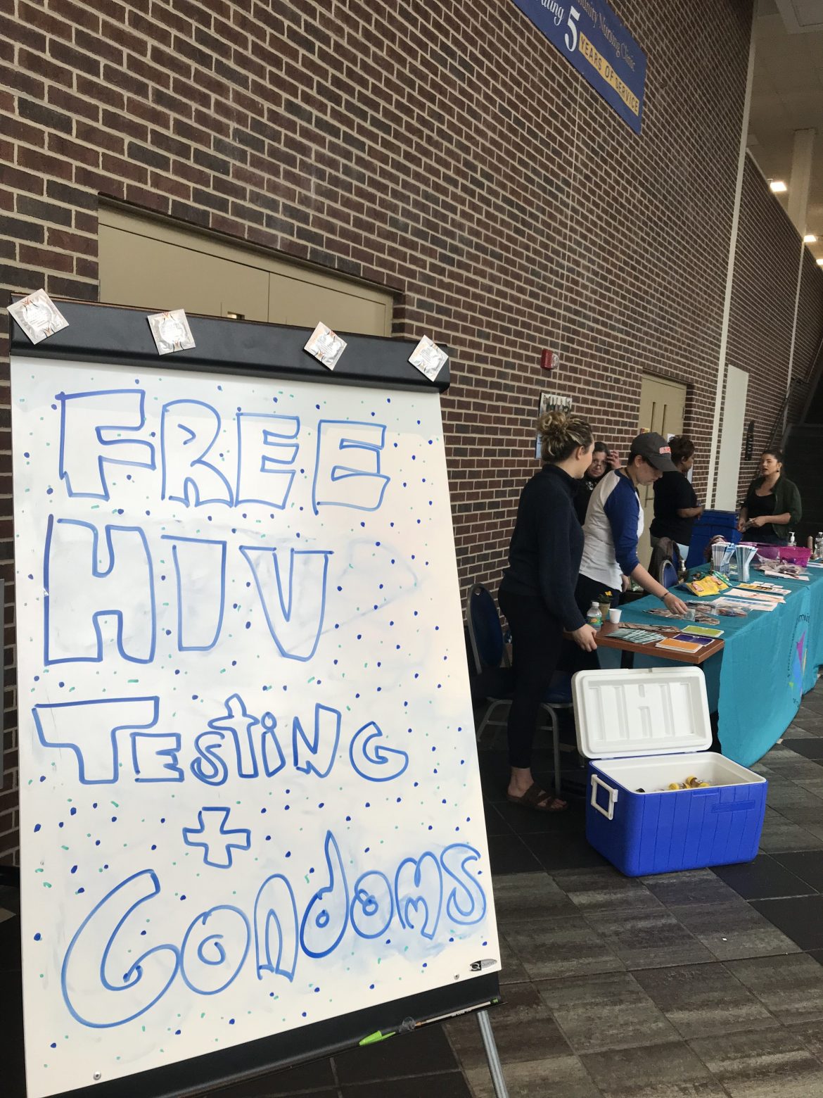 FCSDC does free HIV testing at Widener University